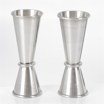 304 stainless steel measuring cup ounce cup wine measuring device double-headed curling cocktail cocktail mixing glass measuring cup