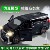 7772【черный】 Шестидверный коммерческий автомобиль со звуковым и световым распылением