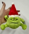 Christmas frog pendant