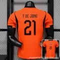 2026 netherlands home f.de jong #21