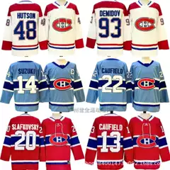 New Canadian Team Ice Hockey Uniform No. 14 Embroidered Retro Jersey American Hockey Uniform Foreign Trade Wholesale
