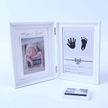 wish Baby Book Photo Frame B- Ultrasound Photo Commemorative Hand and Footprint Multifunctional Creative Table Photo Frame ebay Cross Border