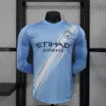 25-26 Manchester City Home Long Sleeve
