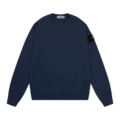 Navy stone island - crewneck sweatshirt
