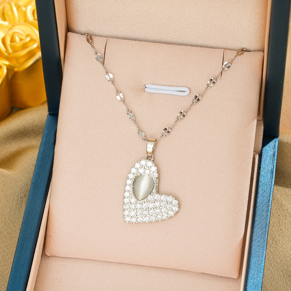 226 ラブネックレス-シルバー