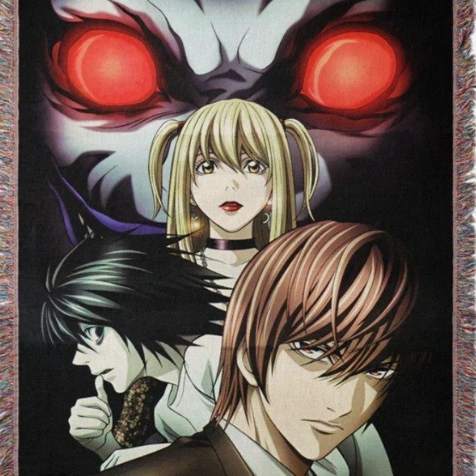 Customized Cartoon Animation Tapestry Cotton Thread Blanket Sofa Cover Blanket Outdoor Camping Blanket Moisture-Proof Picnic Mat Rv Car Tail Blanket