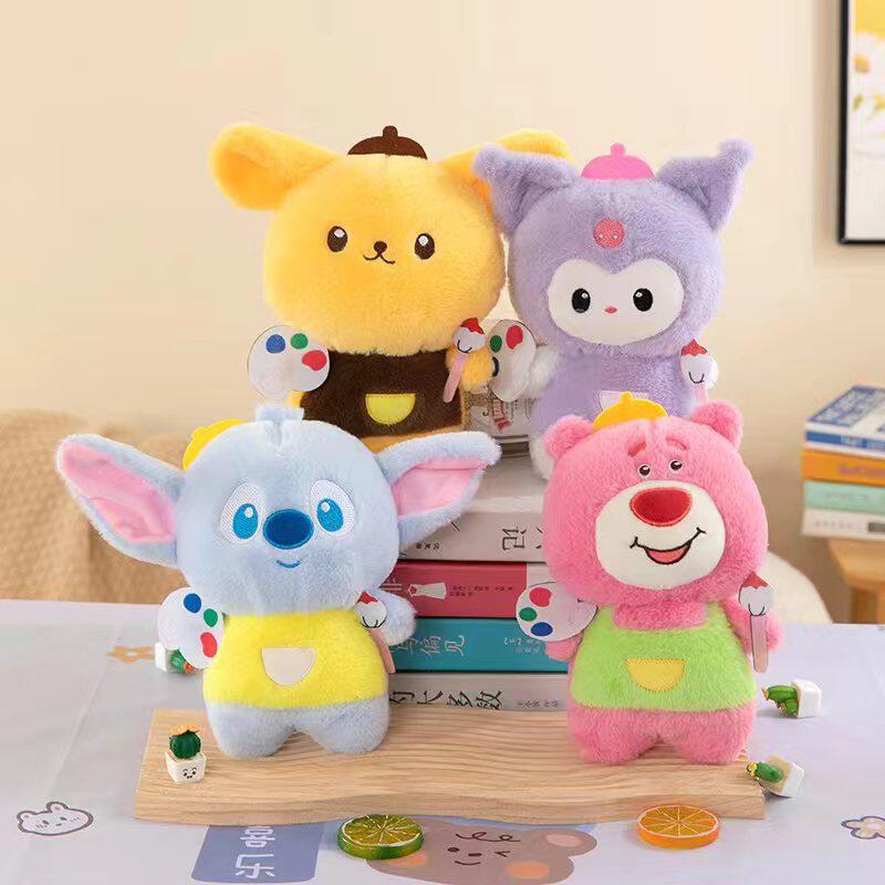 毛绒玩具批发可爱新款八寸娃娃机公仔流量款婚庆抛洒小玩偶批发