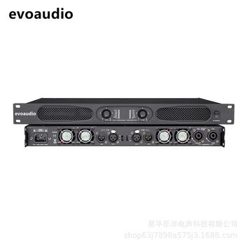 1U Model D-Class Professional Digital Power Amplifier Manufacturer High-Power Two-Channel Four-Channel Amplifier for Stage Use