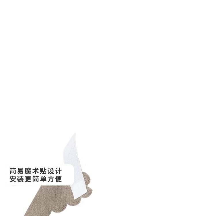 Curtain Blackout Curtain Top Gap Velcro Strip Above Window Curtain Blackout Eyebrow Anti-Light Leakage Artifact