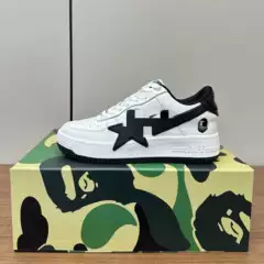 BAPE Sk8 Sta Low Unisex Casual Low-Top Sneakers Luxury Athletic Running Shoes