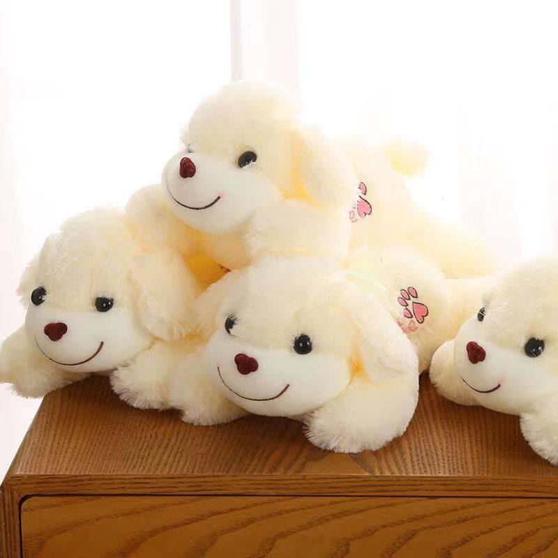 40厘米12寸大号毛绒玩具地推礼品娃娃婚礼互动公仔玩具活动定logo