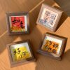 New Chinese Style Creative Text Photo Frame Table Decoration Stall for Teachers, Students and Friends Birthday Creative Gifts