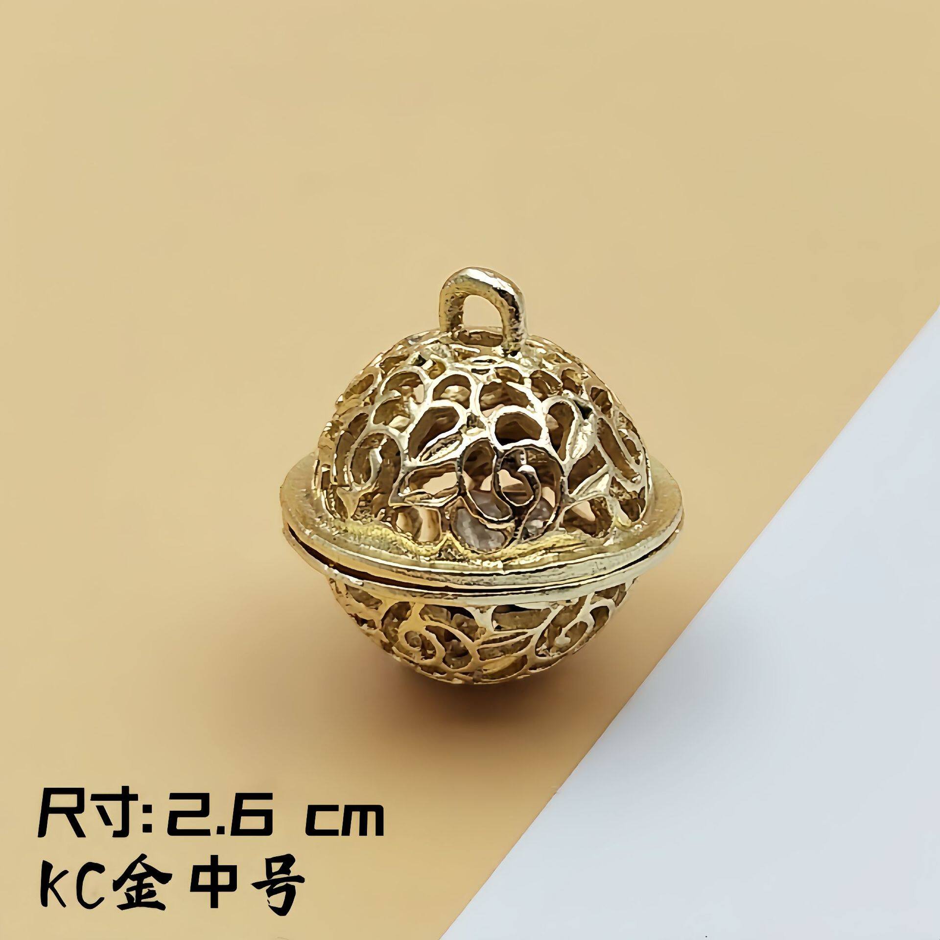 diy饰品镂空合金铃铛花千骨同款宫铃古装汉服挂件配饰吊坠