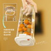 Vacuum Sealed Jar Household Press Storage Jar Dresine Peel Medicinal Material Storage Jar Coffee Bean Food Grade Fresh-keeping Box