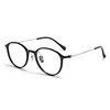 Ultra-light pure titanium frame wholesale 9108 retro high myopia special glasses frame women's plain small frame can be matched with glasses
