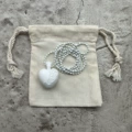 White love necklace