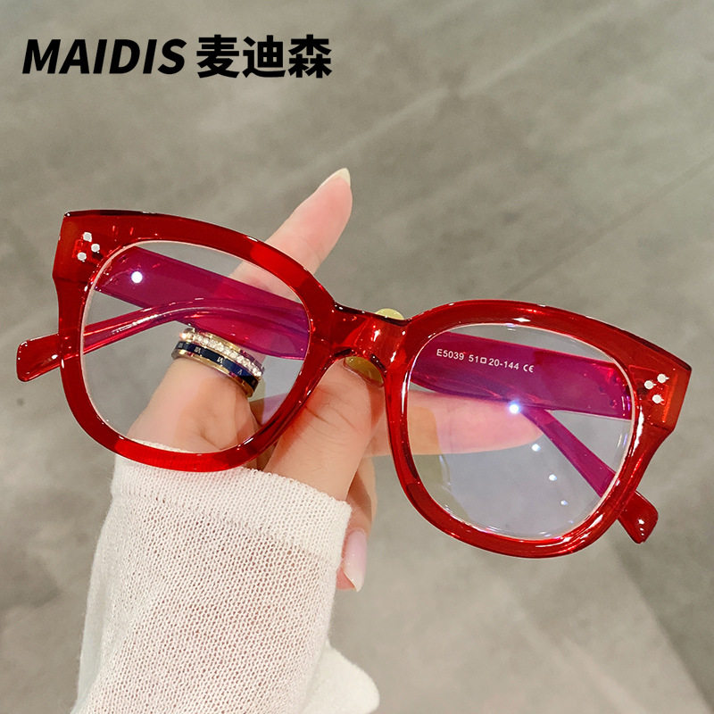 Jett 5039 retro myopia frame glasses factory wholesale cross-border glasses frame new box anti-blue light glasses