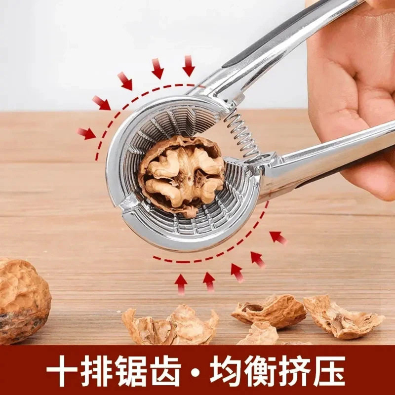 Wholesale Walnut Clip Artifact Household Nut Opener Hazelnut Pliers Tool Opener Multi-Functional Shell Breaker