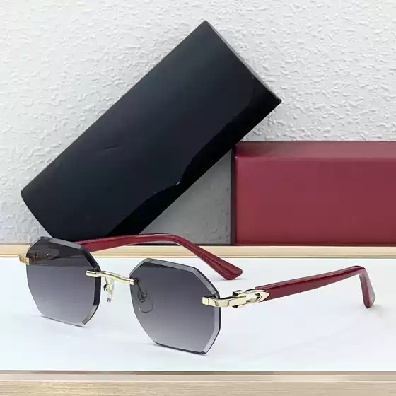 Ct New 2025 Fashion Sunglasses Polygonal Sunglasses Men's High-End Sun Protection Glasses Women's Ct0439S
