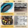 Kitchen Storage Rack Double-Layer Rotating Spice Rack Desktop Storage Organizer Spice Box Integrated Multi-Grid Storage Rack