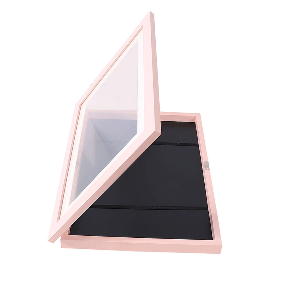 Cross-Border Popular Flip Cover 6/ 8inch Handmade Magnetic Picture Frame Kidsren's Art Painting Storage Rectangular Wall Hanging Picture Frame