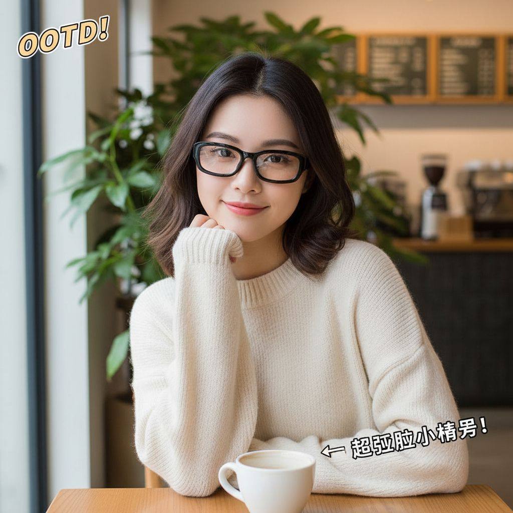 Korean Fashion New Small Frame Photochromic Sunglasses Influencer Style Street Style Slimming Artistic Eyeglass Frames Trendy Eyeglass Frames