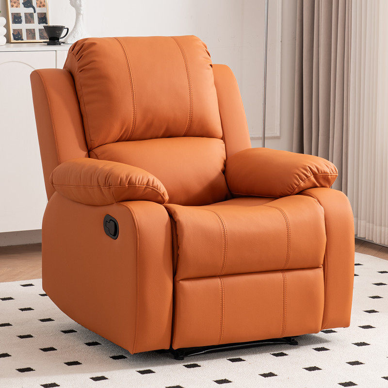 头等太空沙发客厅单人布艺电动躺椅懒人按摩多功能美甲美睫沙发