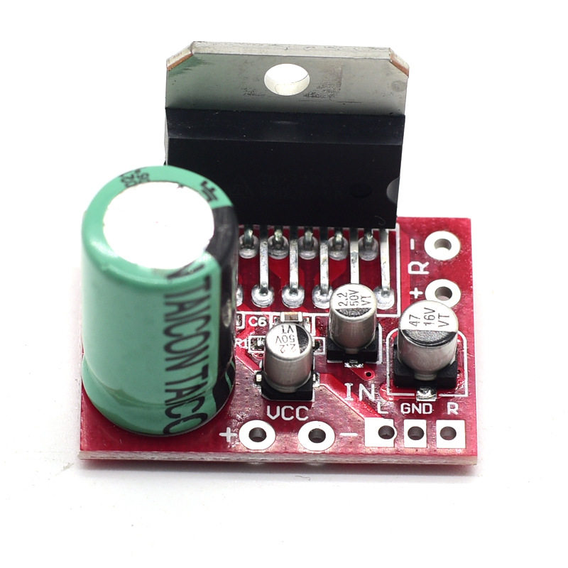 TDA7379 power amplifier board 2.0 two-channel 2*39W audio amplifier module DIY sound speaker modification DC 12V