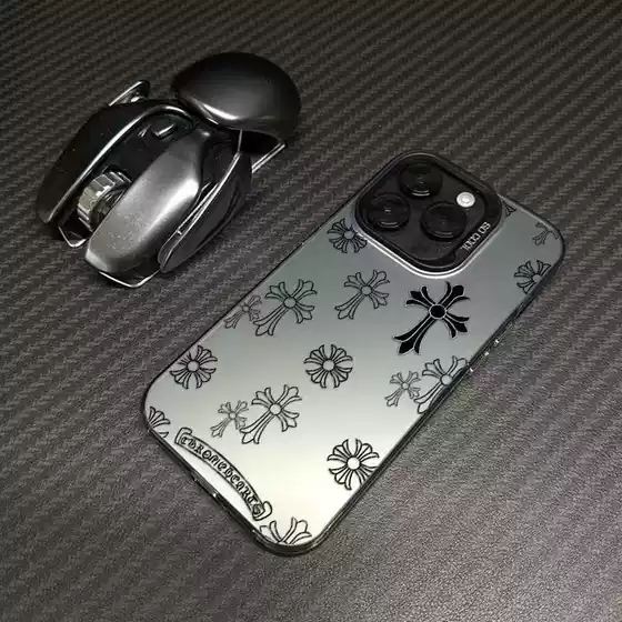Full-Screen Cross Design Suitable for Apple 17 Pro Max Phone Case, Personalized Energetic Case for iPhone 16/15/14, European and American Style