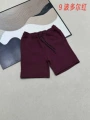Bordeaux red shorts