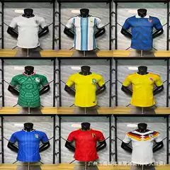 2627 New National Team Home and Away Argentina Player Version Short-Sleeved Football Jersey Quick-Drying Player Version Direct from Manufacturer