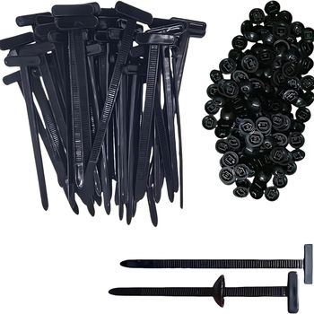 Amazon's Popular Nylon Universal Cable Tie Buckle Heavy-Duty Self-Locking Zipper Tie Buckle Multi-Functional Car Cable Tie