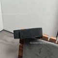 Black flower silver buckle glue