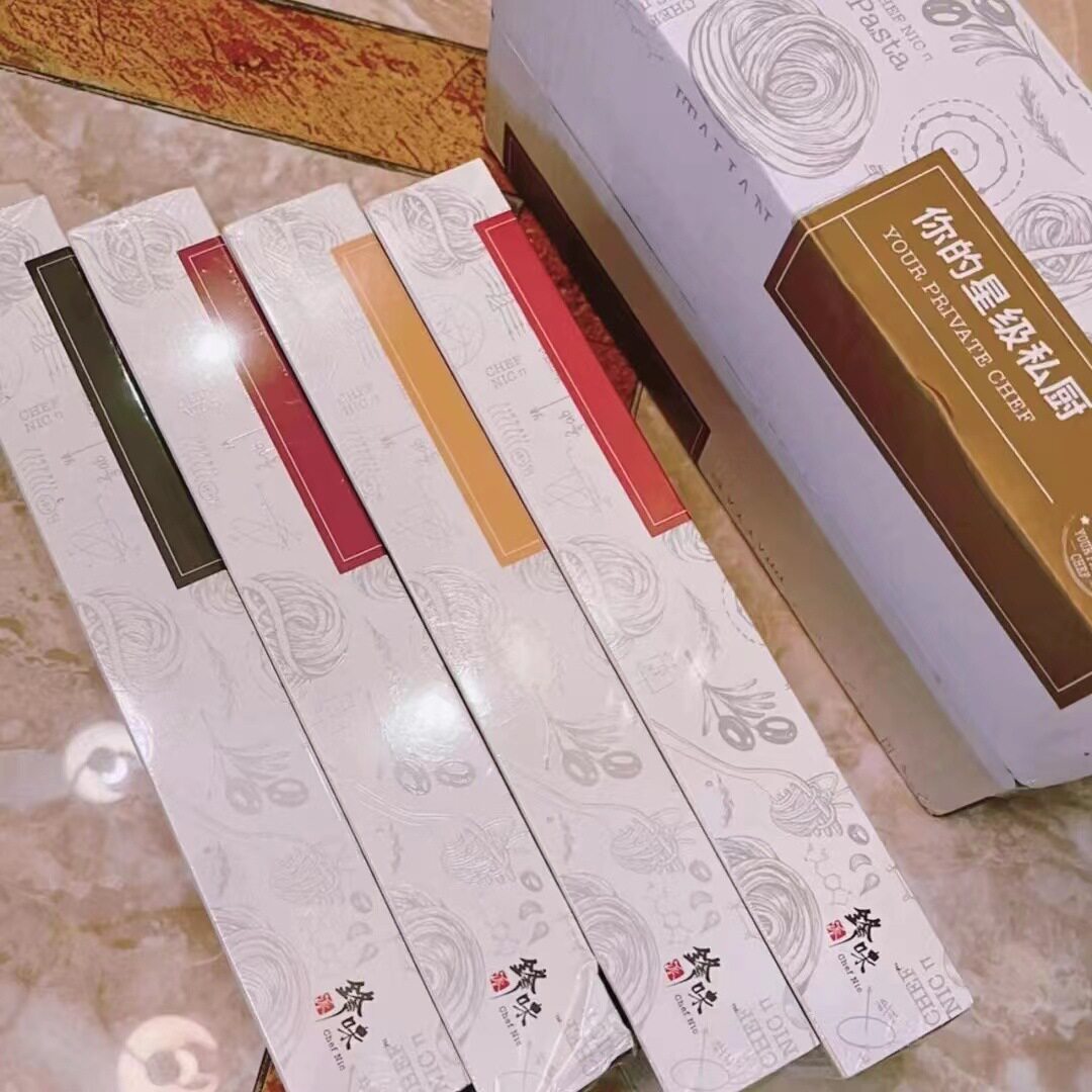 Feng flavor pie pasta 280 g/box 4 boxes 6 boxes tomato black pepper multiple flavors household can be replaced with one piece