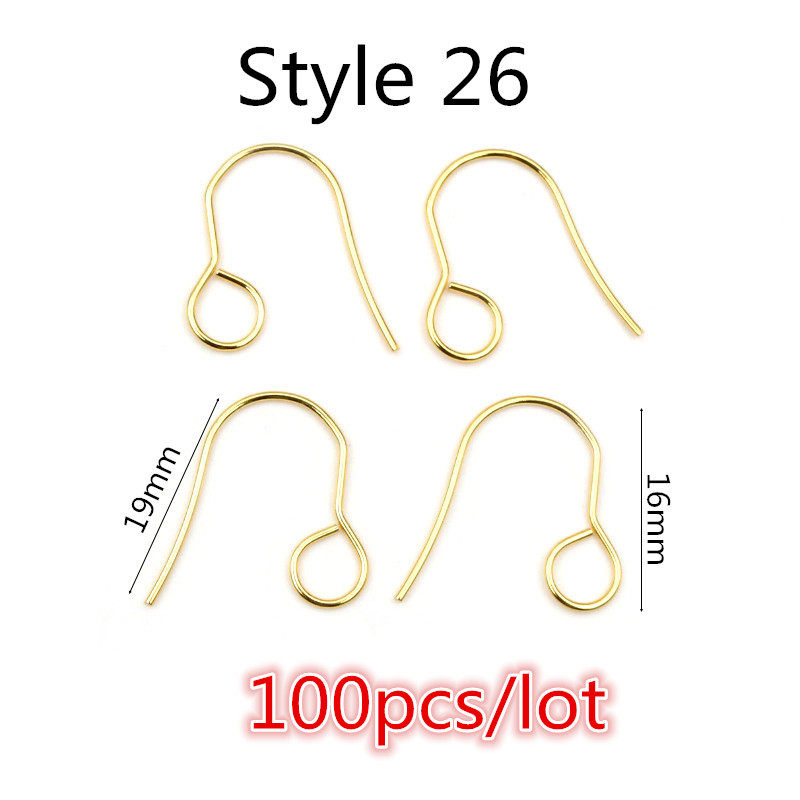 DIY 耳针配件批发 不锈钢耳勾 耳钩 DIY耳环 制作材料 配件