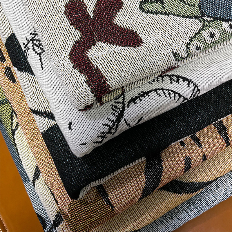 Cartoon Character Animal Four Seasons Universal Cotton Blanket Nordic Background Cloth Sofa Cover Blanket Sofa Cushion Shop Blanket Wholesale