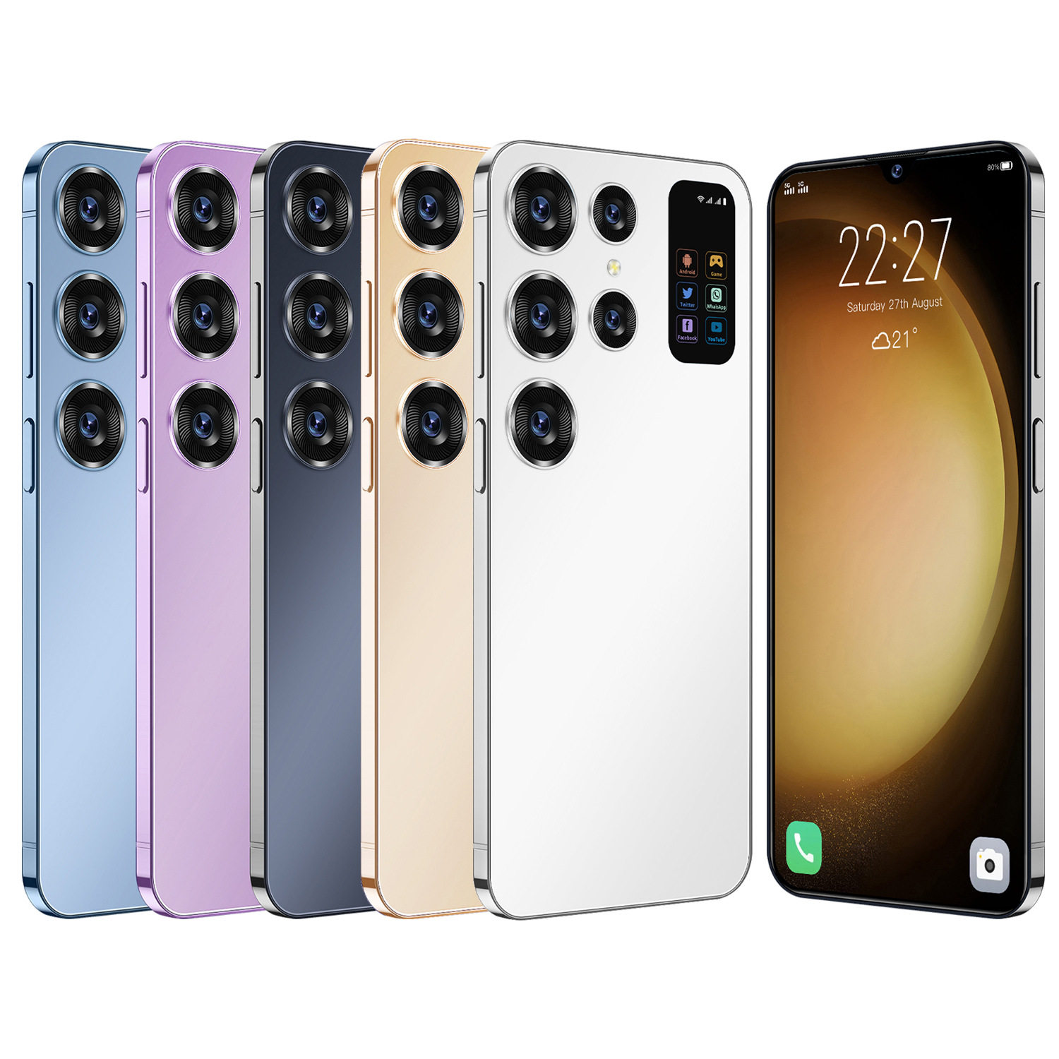 S24Ultra跨境手机高清安卓智能手机新款3+64外贸手机现货源头工厂