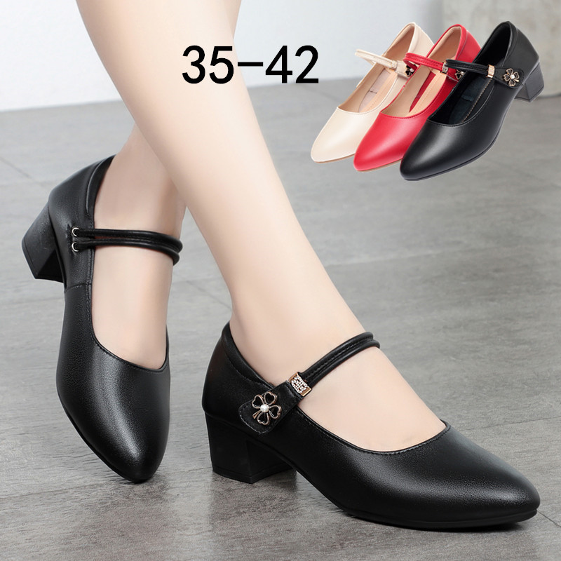 (Mới) Mã L3173 Giá 890K: Giày Da Nữ Yatdho Hàng Mùa Xuân Thu Đông Trung Niên Giày Dép Nữ Chất Liệu Da Bò G03 Sản Phẩm Mới, (Miễn Phí Vận Chuyển Toàn Quốc).