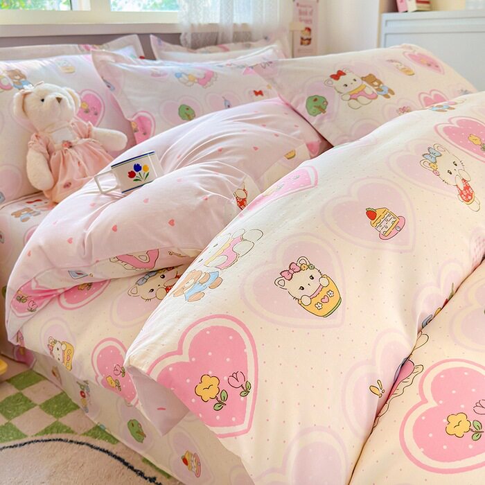 【100%両面ピュアコットン】ラブニャー