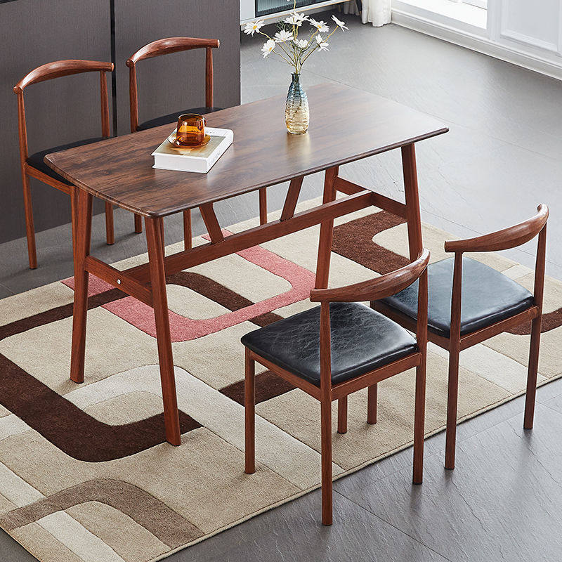 餐桌椅组合小户型家用现代简约餐桌椅吃饭桌家用商用餐厅桌子批发