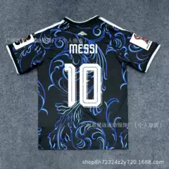 Wholesale 2627 Argentina World Cup Jersey Away Messi Home Messi Fan Version Thai Version Short-Sleeved Top