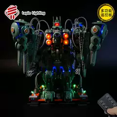 LP Building Blocks Lighting Compatible with Lego SX9027 Watch Pioneer Schadili Fighter Armor Building Blocks Remote Control Lighting