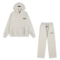 2358+23592 straight suit white gray