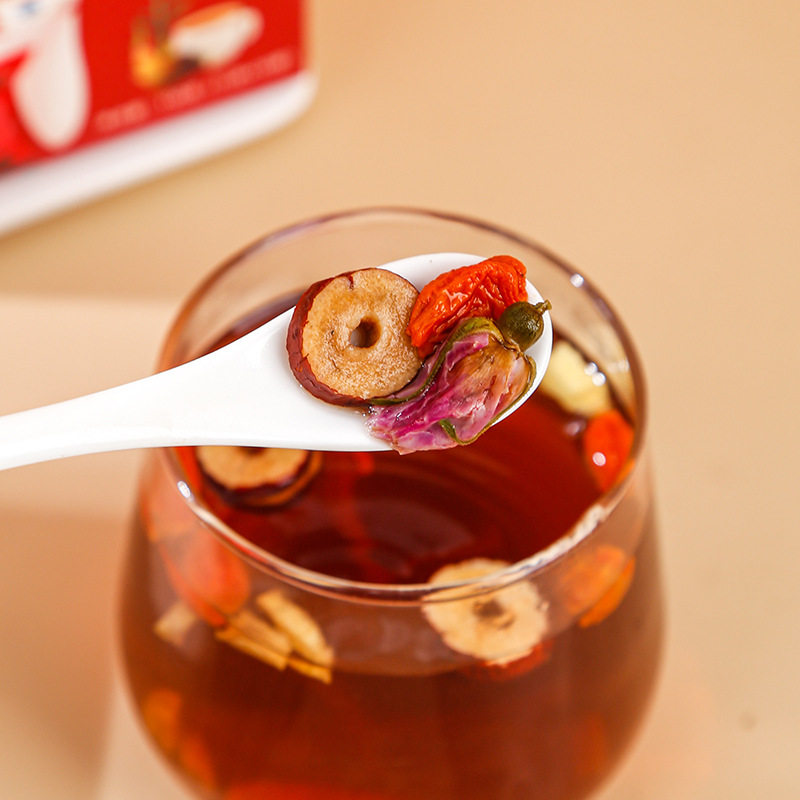 Brown Sugar Ginger Tea, Red Dates, Longan, Goji Berries, Shredded Ginger Tea, Health Tea, Tea Bags