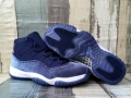 Aj11 high top - navy blue