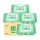 Травяные салфетки Qingfeng Herbal wipes Салфетки для лица, не раздражающие кожу, съемные салфетки, 80 штук, доступные по цене Увлажняющие салфетки mini 1