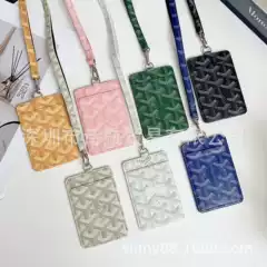 Cross-Border Trendy Brand Card Holder, Student Id Card Holder, Neck-Hanging Card Holder, Work Id Card, Access Card, Meal Card, Id Card Holder