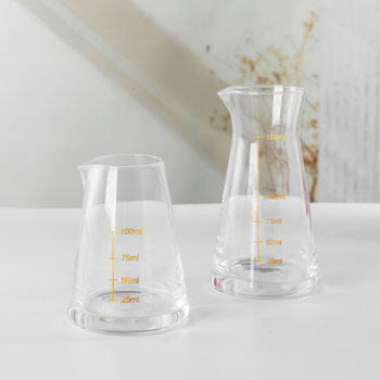 Harmony House-Gold Foil White Wine Utensils Household Small Wine Glass One-off Wine Dispencer Glass Gold Foil Wine Dispencer