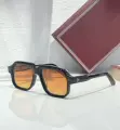 black-framed orange slices