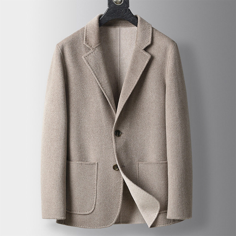 Áo Vest Nam 100% Pure Wool Cao Cấp Thu Đông Dáng Ôm Vừa Màu Be, Đen